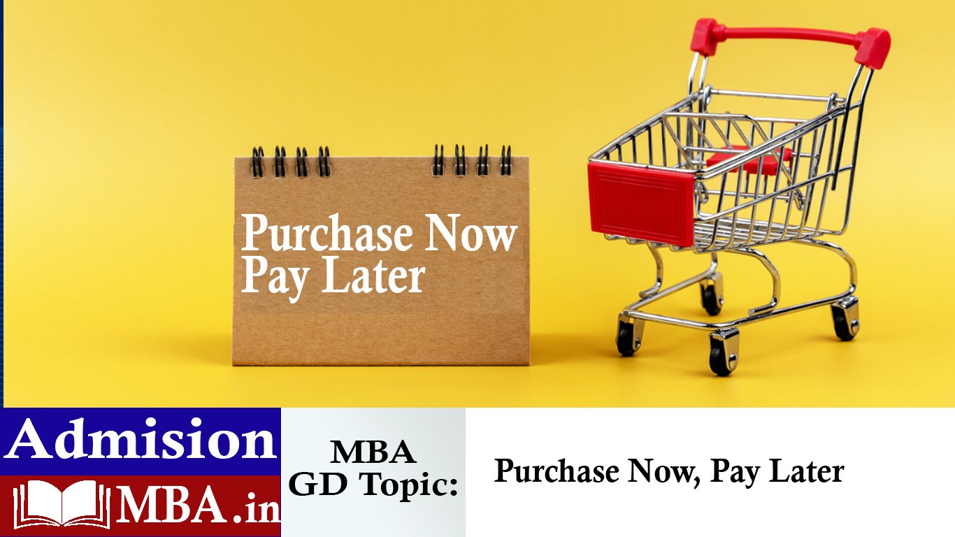 Purchase Now Pay Later