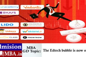 The Edtech bubble is now over