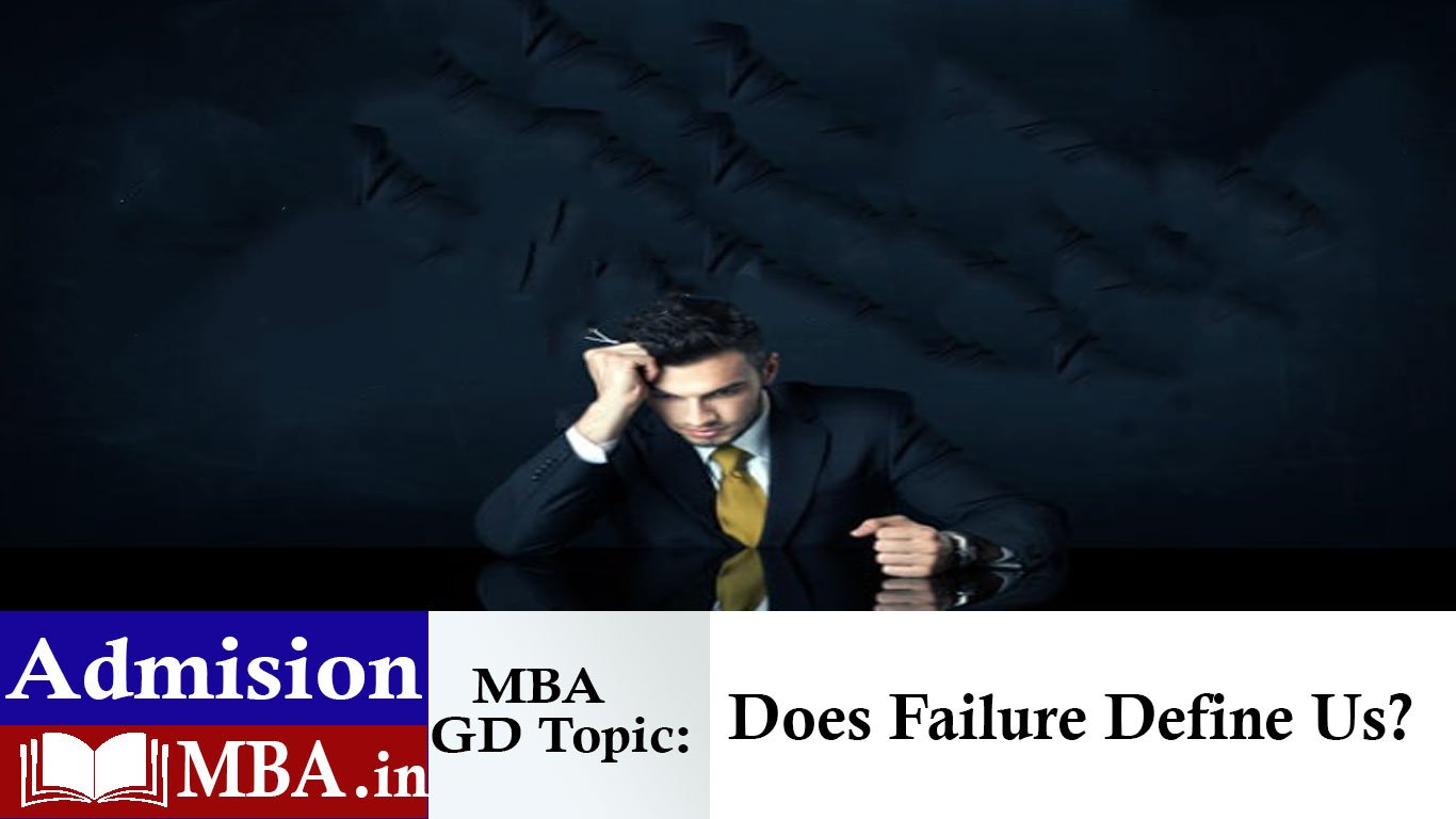 Does Failure Define Us?