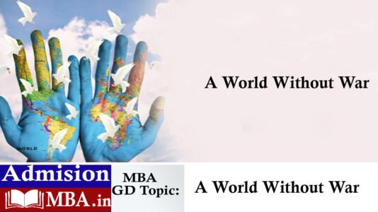 a world without war
