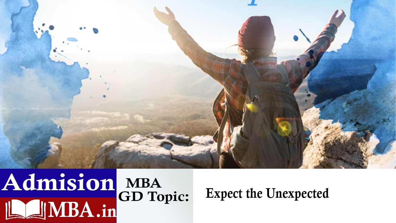 Expect the Unexpected