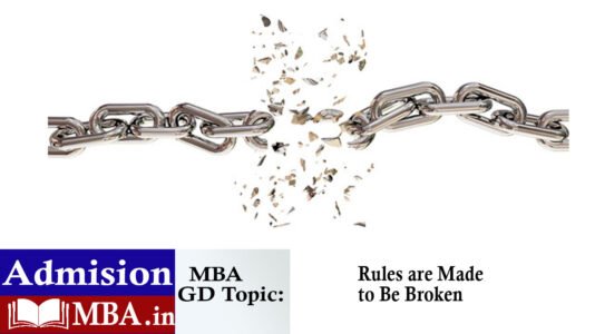 Rules are Made to Be Broken