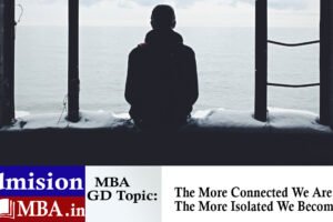 The More Connected We Are, The More Isolated We Become
