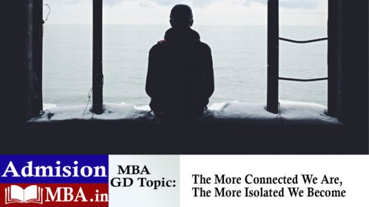 The More Connected We Are, The More Isolated We Become