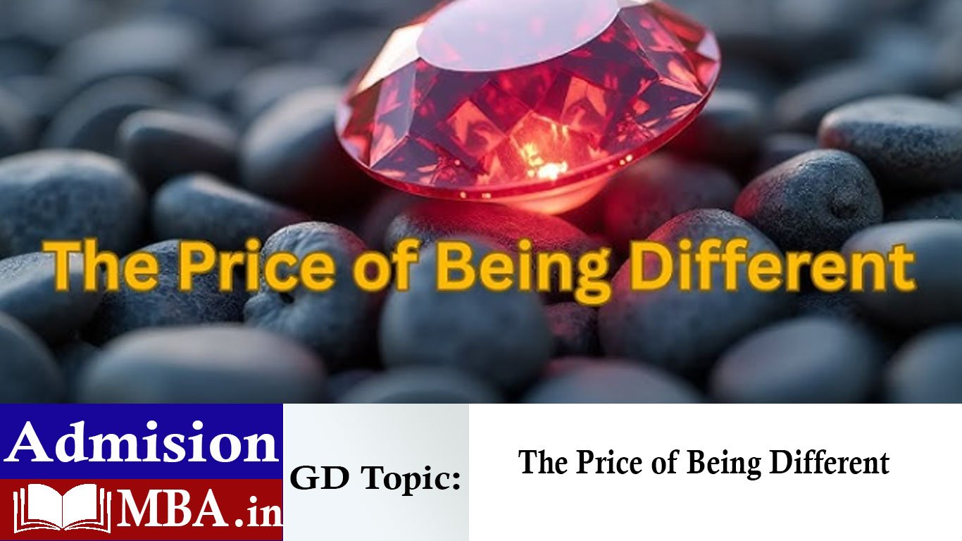 The Price of Being Different