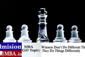 Winners Don’t Do Different Things, They Do Things Differently