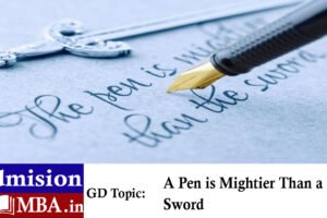 A Pen is Mightier Than a Sword