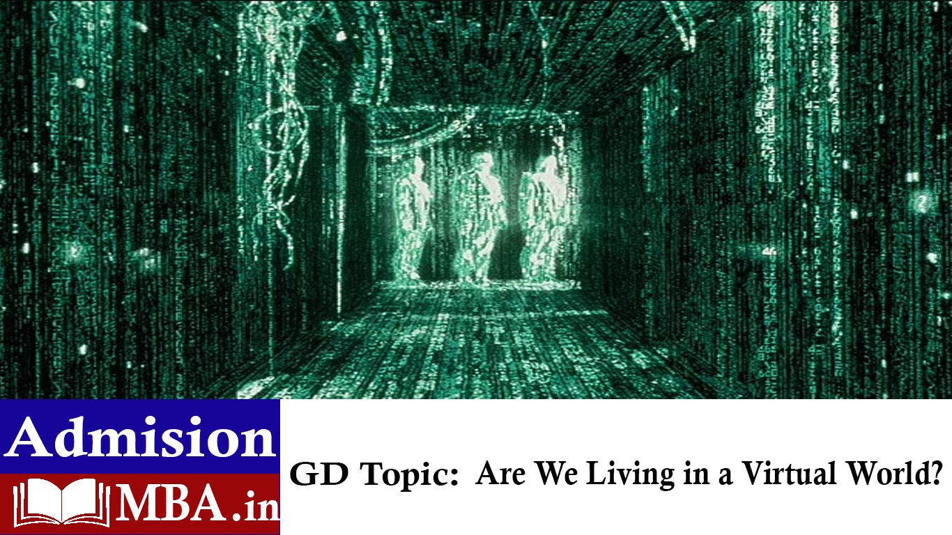 Are We Living in a Virtual World?