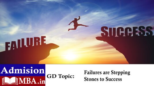 Failures are Stepping Stones to Success