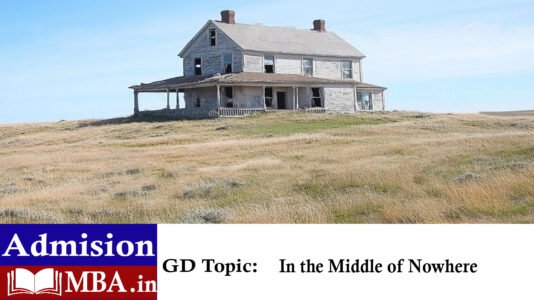 In the Middle of Nowhere