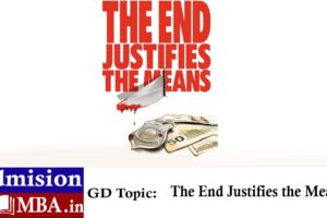 The End Justifies the Means