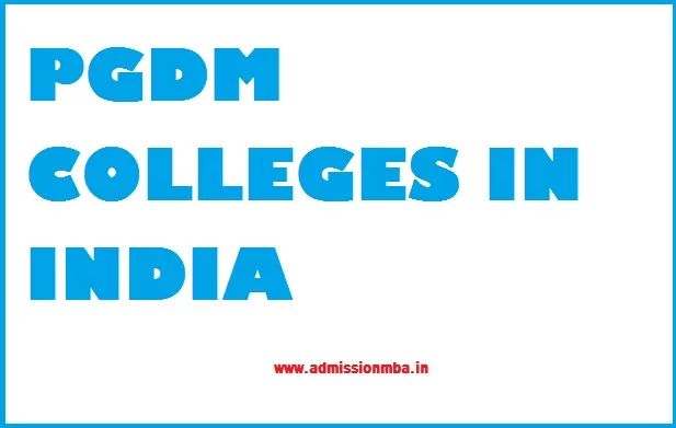 PGDM Colleges in India