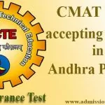 CMAT Score accepting colleges in Andhra Pradesh