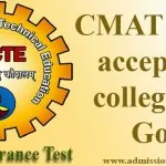 CMAT Score accepting colleges in Goa
