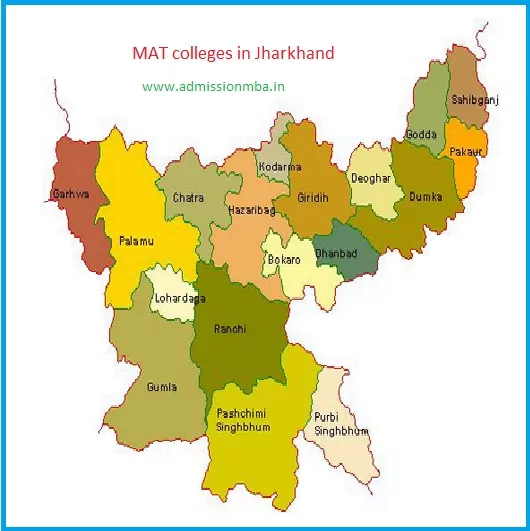 MBA Colleges Accepting MAT score in Jharkhand