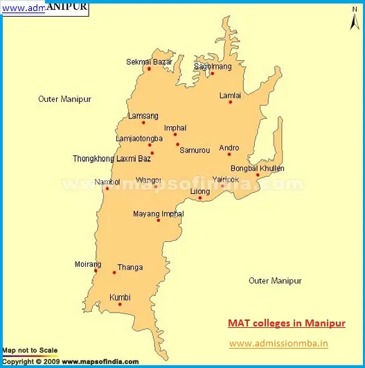 MBA Colleges Accepting MAT score in Manipur