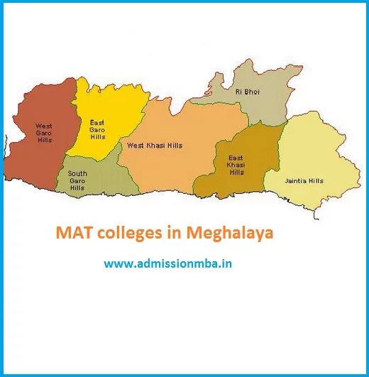 MBA Colleges Accepting MAT score in Meghalaya