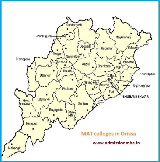 MBA Colleges Accepting MAT score in Orissa