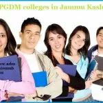 PGDM Colleges Jammu Kashmir