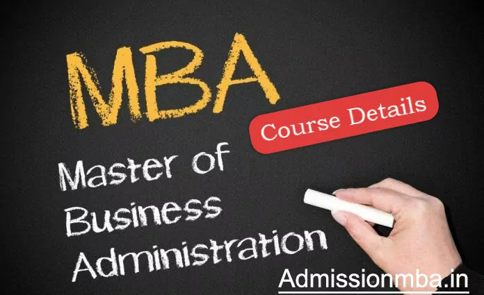 MBA COURSE DEATILS