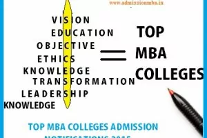Top MBA colleges Admission Notifications