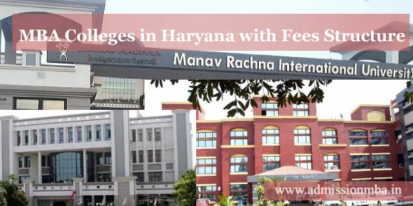 MBA Colleges in Haryana with Fees Structure