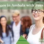 MBA Colleges in Ambala with Fees Structure