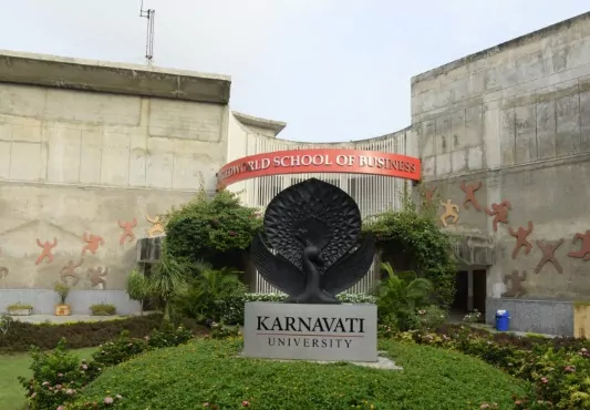 Karnavati University Gandhinagar Campus Infrastructure