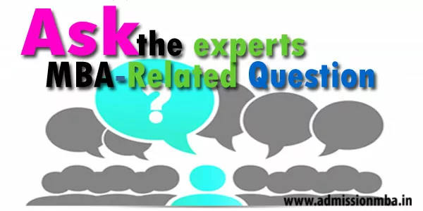 Ask MBA Expert Question