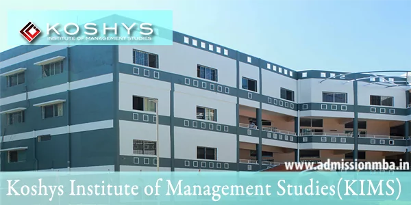 Koshys Institute of Management Studies KIMS