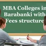 MBA fees in Barabanki, uttar Pradesh