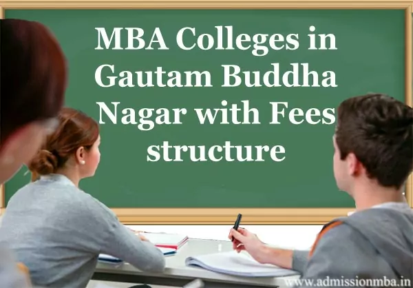 MBA Fees in Gautam Buddha Nagar