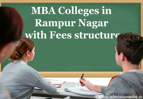 MBA Colleges in Rampur with Fees structure