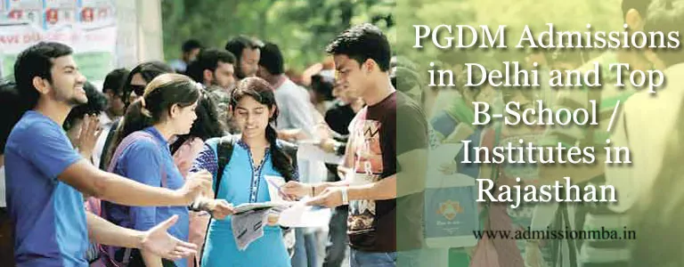 PGDM Admission in Rajasthan