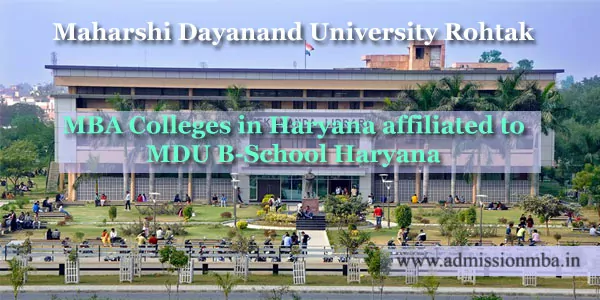 List of MDU Affiliated Colleges in Haryana - Maharshi Dayanand University