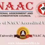 NAAC approved University India