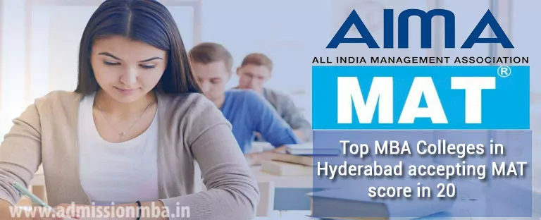 MBA Colleges in Hyderabad Accepting Mat Entrance Exam