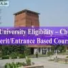 Delhi University Eligibility – Check for Merit/Entrance Based Courses