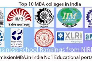 list of top 10, MBA colleges in by NIRF